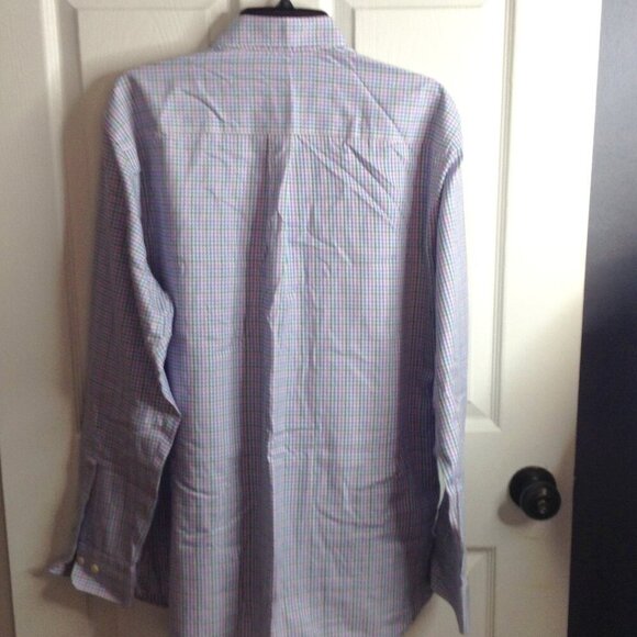 Peter Millar "L" 100% Cotton, Gingham/Cotton Poplin, Classic styling, Quite Lux - Picture 2 of 4